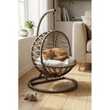 Reyo Pet Lüxperi Kedi Salıncağı & Kedi Yatağı & Kafesi 38x45x65 Cm Kahve acik-kahverengi