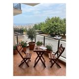 Reyo Wood Premium 2+1 Ahşap Bistro Masa Sandalye Seti