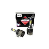 reyoto Ford Courier Gündüz Farı H15 Beyaz Led Xenon Far Ampulü 8000 Lümen 2 Adet