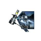 reyoto Motosiklet H4 Xenon Ampul 4000lümen Power Led 6000k Beyaz 1 Adet