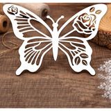 Reysa Tasarım 5’li MDF Kelebek Süs | 5x5 cm | Ahşap Dekor & Hobi Boyama
