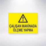 Reysa Tasarım Çalışan Makinada Ölçme Yapma Sticker 20X28 Cm