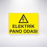 Reysa Tasarım Elektrik Pano Odası 21X30 cm Yapışkanlı Levha