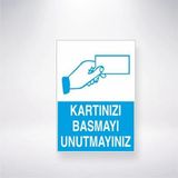 Reysa Tasarım Kartınızı Basmayı Unutmayınız Sticker 20X28 Cm