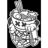 Reysa Tasarım Noodle Sticker 10x10 cmRenkli Sticker