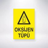 Reysa Tasarım Oksijen Tüpü Sticker 20X28 Cm