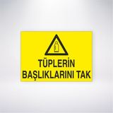 Reysa Tasarım Tüplerin Başlıklarını Tak 21X30 cm Yapışkanlı Levha