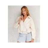 Reysamoda Kadın Oversize Bomber Suni Deri Ceket Yeni Sezon Kemerli Biker Ceket
