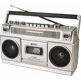 Reytek PX-555BT Bluetooth Usb+Sd+Fm Radyo Kaset Çalar Taşınabilir Müzik Sistemi - Beyaz