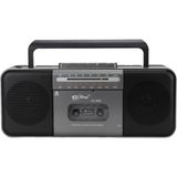 Reytek PX-700BT Bluetooth Usb+Sd+Fm Radyo Taşınabilir Müzik Sistemi Kaset Çalar - Gri