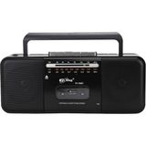 Reytek PX-700BT Bluetooth Usb+Sd+Fm Radyo Taşınabilir Müzik Sistemi Kaset Çalar - Siyah