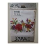 REYYAN Oyalık Yazma Düz Çiçekli 90'lık Çeyizlik Yemeni İç Tülbent 90x90 cm Ortası Boş Kenarları Çiçekli