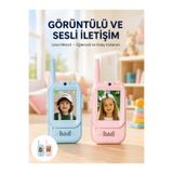 REZA Uzun Menzilli Video Walkie Talkie Eğitici ve Eğlenceli Oyuncak - Lisinya UCZZZVDO1TELSİZ-6-3434
