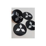 Rezzotto Mitsubishi Uyumlu Siyah Alüminyum Jant Arma Göbeği 60mm