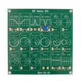 Rf Demo Kit Smith Chart Pcb Rf Devre Filtre Test Eğitim Analiz Kartı Swr Empedans Uyumu Attenuator 50Ohm Load Thru Kısa Açık 433Mhz Lc Low High Band Filtre Rf Kalibrasyon
