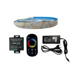 Rf Dokunmatik Kumandalı Rgb Şerit Led Set 5050 Ledli 3çipli 20metre Silikonlu
