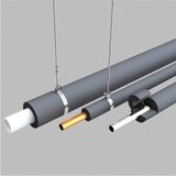 Rf Reel Foam Izolasyon Borusu 60 mm Iç Çapında Polietilen Boru Yalıtım Kılıfı Köpüğü - 10 mt