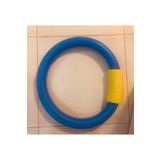 rf reel foam Kilitli Deniz Ve Havuz Makarnası, Yüzme Makarnası - Mavi-sarı (KİLİDİ 22 CM)