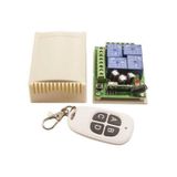 Rf Uzaktan Kumandali Role 12V 4 Kanal Rf Alici Verici Transmitter Receiver