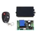 RF Uzaktan Kumandalı Röle 220V 1 Kanal 10A RF Alıcı Verici Transmitter Receiver Dikdörtgen
