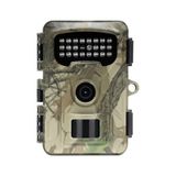Rf06 20mp 24 Led Pır Sensörlü 2.0" Renkli Lcd Ekran 128gb Sd Kart Destekli Fotokapan Kamuflaj Kamera