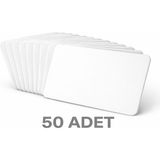 Rfgate Nfc Kart Dijital Kartvizit NTAG213 Beyaz - 50 Adet