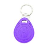 RFID Tekrar Yazılabilir Keyfob Mor 125 Khz EM4305 T5577 Anahtarlık Göstergeç Writable Tag
