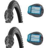 Rfl 26 Jant 26X1.95/2.00 (52-559) Bisiklet Dış Lastiği D2619 x 2 Adet + Panda Iç Lastik Seti