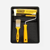Rfr703 Hobi Boyacı Seti 3 Parça (İç Ve Dış Cephe Rulosu, Kesme Fırcası, Boyacı Tavası)