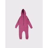RG Brand Çocuk Unisex Kışlık Kapüşonlu ve Fermuarlı Tulum - 6 - 7 Yaş - Fuşya