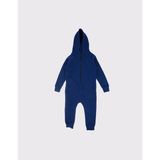 RG Brand Çocuk Unisex Kışlık Kapüşonlu ve Fermuarlı Tulum - 6 - 7 Yaş - Lacivert
