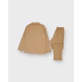RG Brand Genç Erkek %100 Keten Kumaş Takım Elbise, 3'lü Takım_RG3361 - 10 Yaş - Regular Fit - Lacivert