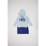 RG Brand Kız Çocuk Kapüşonlu Sweat ve Etek Detaylı Elbise_RG1499 - 3 - 4 Yaş - Mavi