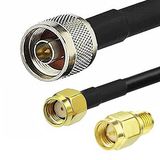 RG58 Erkek N to Dişi SMA 5 Metre Düşük Kayıplı Kablo RF Anten Sinyal Taşıma Uzatma Kablosu Dijital Madencilik Helium Hnt Hotspot Lora Lorawan Nebra RAK Bobcat