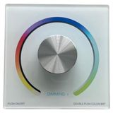 Rgb Anahtarlı Duvar Tipi Display Göstergeli Panel Tipi Gömme LED Kontrol 5-24V - 8 cm