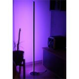 Rgb Dekoratif Köşe Led Lambader Işık Kumandalı 16 Renk Ayaklı Led Işık 120 Cm Abajur Gece Lambası