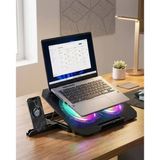 Rgb Fanlı Laptop Soğutma Standı USB Girişli Notebook Yükseltici