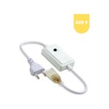 Rgb Hortum Led Fiş 220 V Güç Kablosu 4 Pin