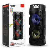 Rgb Işıklı Kablosuz Bluetooth Hoparlör - 16W Süper Bass Taşınabilir Speaker (Zqs4271)