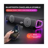 Rgb Işıklı Vers.5.3 Bluetooth Masaüstü Hoparlör Tv Bilgisayar Soundbar Ses Sistemi Speaker Hoparlör - Option-1