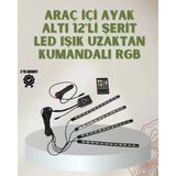 Rgb Led Araç İçi Aydınlatma – Kumandalı Sistem Mir09850233