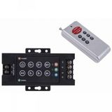 RGB LED Kontrol Paneli 360W Uzaktan Kumandalı 12V-24V Şerit LED Kumanda Dimmer Global K2 KLD104