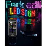 Rgb Led Matrix Panel 60 Cm 16x96 Piksel Kayan Yazı Ve Animasyon Destekli FRTKGT25DYMUCZZZLEDMATRİX60CM-4