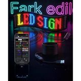 Rgb Led Matrix Panel 60 Cm 16X96 Piksel Kayan Yazı Ve Animasyon Destekli