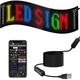 Rgb LED Matrix Panel Esnek Yapı Uygulama Kontrollü Kayan Yazı Ekranı - 12 W