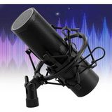 Rgb LED Profesyonel USB Kondansatör Mikrofon – 24 Bit / 96KHZ, Kardioid, Tak-Çalıştır, Tripod - Çok Renkli