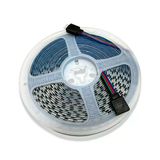 Rgb Led Şerit Bant 5 Metre 12V 5050 Smd 120 Led/M Ip20 İç Mekan Aydınlatma Vitrin