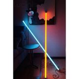 Rgb LED Strip Tube Light Lambader Uzaktan Kumandalı Işık Lamba Ampül Aydınlatma Renkli Animasyo - Çok Renkli