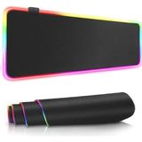 Rgb Masa Üstü Büyük Mouse Pad Şık Işıklı Mouse Pad Masanızı Özelleştirin 7 Renk