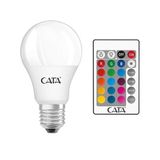 RGB Renk Değiştirebilen 16 Farklı Renkte Kumandalı 7W Led Ampül Birbirinden Farklı Işık Modları ile